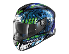 Kask integralny SHARK SKWAL 2 REPLICA SWITCH RIDERS 2 kolor biały/czarny/niebieski/zielony