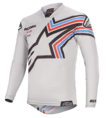 Koszulka off road ALPINESTARS MX RACER BRAAP kolor czarny/szary