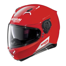 Kask integralny NOLAN N87 EMBLEMA N-COM 75 kolor biały/czerwony