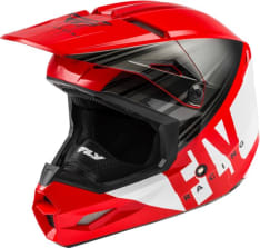 Kask cross/enduro FLY RACING KINETIC K220 ECE kolor biały/czarny/czerwony