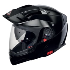 Kask szczękowy SMK HYBRID EVO BLACK GL200 kolor czarny