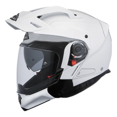 Kask szczękowy SMK HYBRID EVO WHITE GL100 kolor biały