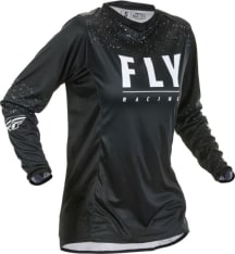 Koszulka off road FLY RACING Women's Lite kolor biały/czarny