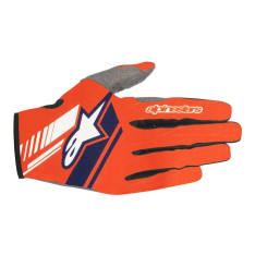 Rękawice cross/enduro ALPINESTARS MX NEO kolor fluorescencyjny/granatowy/pomarańczowy
