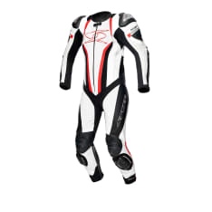 Kombinezon jednoczęściowy MUGELLO KANGAROO MIX RACE SPYKE kolor biały/czarny/czerwony