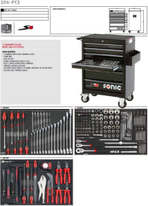 Tool trolley index 720606