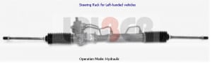 Steering rack index LAU 66.0673