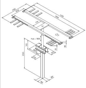 Elevatoare caseta ingropata - 1