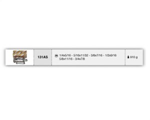 К-кт инструменти index BE131AS/6