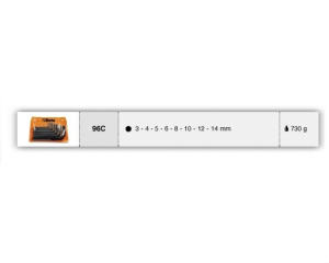 Гаечни ключове index BE96C/B8