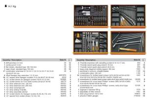 Insert scule pentru carucioare BE5924FT - 1