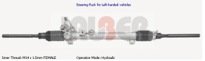 Steering rack index LAU 66.1024