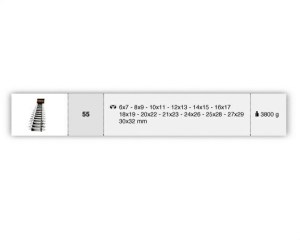 К-кт инструменти index BE55/SP13