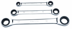 Double-ended ring wrench - ratchet 8, 9mm 12-angle AEAR0809 - 1