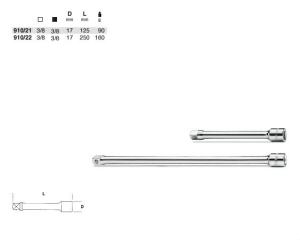 Extensie, cap cheie tubulara impact - 1