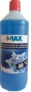 4MAX Nemrznúca kvapalina pre ostrekovače skiel SCREENWASH -80 1L