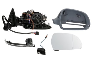 Oglinda Completa Dreapta AUDI A6 C6 Avant (4F5) din 2004 - 2011, Auto, Reglaj electric