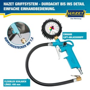 umflator de anvelope echivalenta 0-8bar HAZ 9041-1 - 4