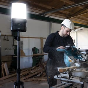 Lampa de atelier fara fir; iluminator COB LED IK07/ IP54 AREA 10 CONNECT SG03.6103C - 6