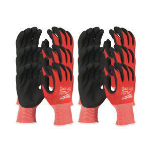 de lucru, Manusi de protectie nitril / nylon 12 buc 4932471616 - 5