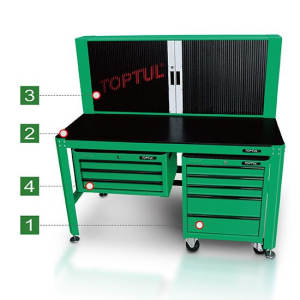 Cărucior/cutie pentru scule SMALL (Cabinet Series) TCAB0501 - 2
