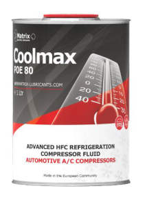 Uleiuri pt instalatia de climatizare index COOLMAX POE 80