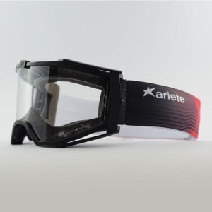 Moto brýle 8K ARI barva bílá/černá/červená