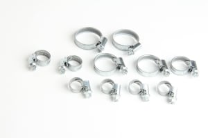 Скоба с винт за маркуч index ABA NAKTA SET