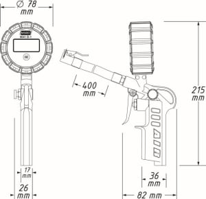 Pistoale de umflat si manometre - 7