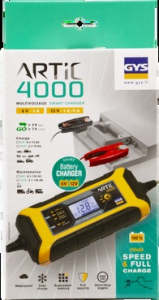 Incarcator acumulator ARTIC 4000 12V 4A GYS 029583 - 4