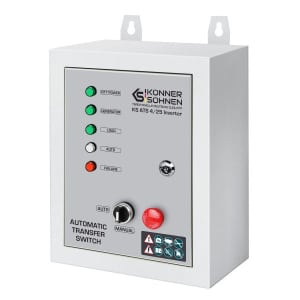 Generátor el. energie index KS ATS 4/25 INVERTER