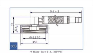 Niplu aerisire, recipient colectare aerisire sistem frânare index 03.9302-0927.2