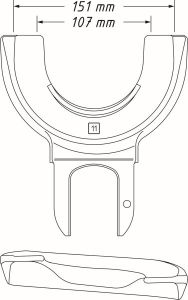 Taler de presare, presa arc - 4