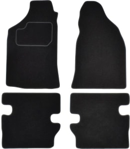 Koberce textilní, Mazda BT-50 (Pick-up) od 12.2006-12.2015 černá, 4 ks