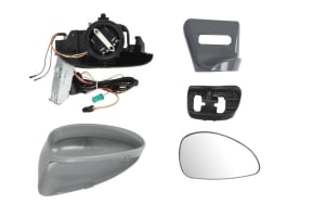 Oglinda Completa Dreapta CITROEN C4 Coupe (LA_) din 2004 - 2011, Auto, Reglaj electric
