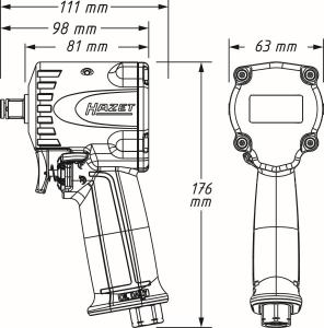 Pistol de impact - 9