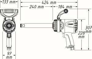 Pistol de impact - 9