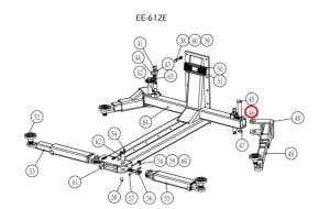 Dijelovi i pribor za dizalice index EVERTZL410150911