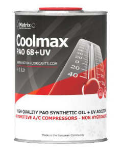 Uleiuri pt instalatia de climatizare index COOLMAX PAO 68 + DYE 1L