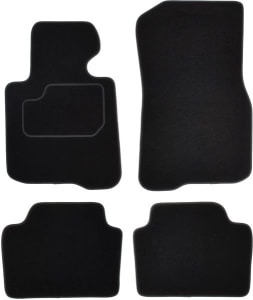 Koberce textilní, BMW 4 Gran Coupe (F36) (Sedan) 03.2014, černá, 4 ks