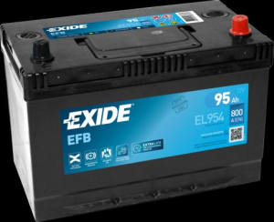 EXIDE Autobatéria Start-Stop EFB 12V 95Ah 800A EL954