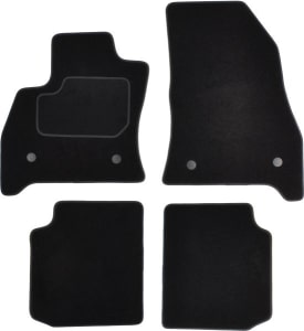 Koberce textilní, Fiat 500L (Sedan) 09.2012 černé, 4 ks