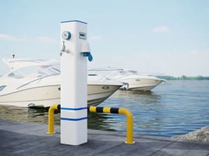 Stanica za punjenje vozila (AC) index MARINEBOX AC H2O