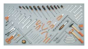 Set of tools index BE5948VG
