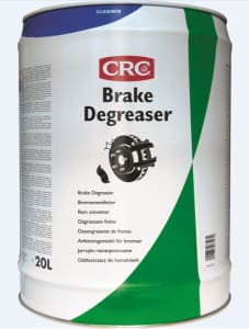 Čistiaci prostriedok pre brzdy index CRC BRAKE DEGREASER 20L