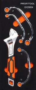 Vložka s náradím do vozíka index 0X20604