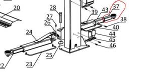 Parts and accessories for lifts index EVERTZL614004011C