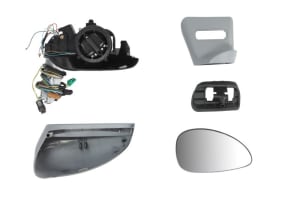Oglinda Completa Dreapta CITROEN C4 I (LC_) din 2004 - 2012, Auto, Reglaj electric