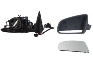 Oglinda Completa Stanga AUDI A6 Allroad C6 (4FH) din 2006 - 2011, Auto, Reglaj electric