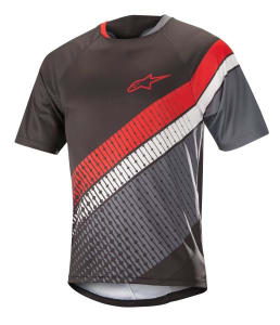 biciklistička košulja ALPINESTARS PREDATOR boja crna/crvena/siva